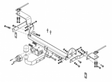 trekhaak Fiat 500 afneembare trekhaak 2007 tot 2017