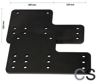 schetsplaat camper trekhaak