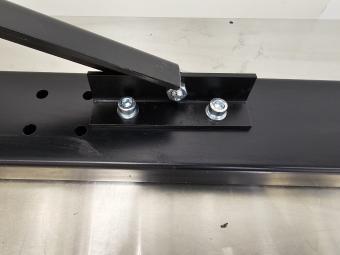 ZZ L-Profil zur Verstärkung der Verlängerungsstücke inkl. Schrauben und Muttern