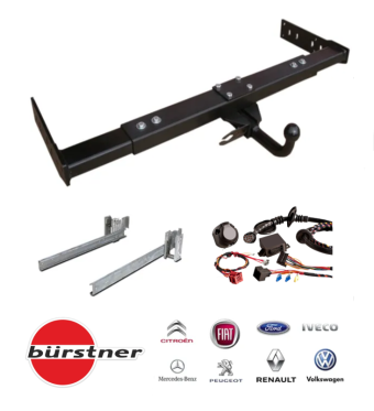 trekhaak Bürstner Bürstner Ixeo Time IT 710 G Fifty Five fiat ducato