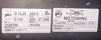 Zugkugel GDW Abnehmbare Zugkugel T60 mit Stift Gdw