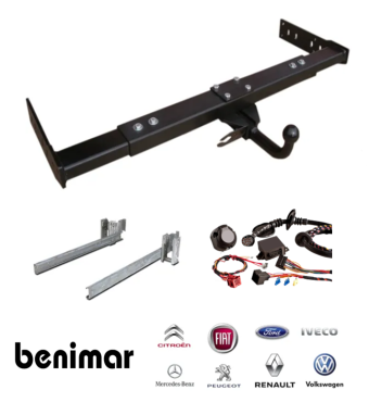 trekhaak Benimar camper Benimar Tessoro T463 Ford