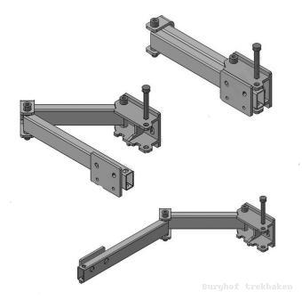 Wegschwenkbarer Fahrradträger Bus Camper TurnSwing - Towbo Bars