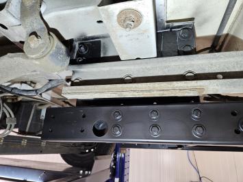 Anhängerkupplung Camper Bürstner Ford Fahrgestellverlängerungsteile variable Anhängerkupplung und Kabelsatz