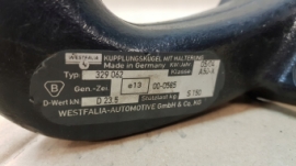 Anhängerkupplung 4-Loch-Flanschkugel mit 329062600001 Westfalia 329062