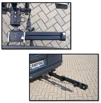 Wegschwenkbarer Fahrradträger Bus Camper TurnSwing - Towbo Bars