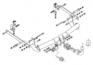 afneembare trekhaak Citroen Jumpy