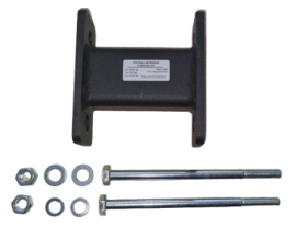 Anhängerkupplungflansch Kugel 2-Loch Verlängerung univeel 100mm