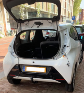 Toyota Aygo 2014 bis 2020 neues Modell feste Anhängerkupplung