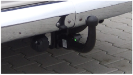 Borgward Isabella Coupe Cabrio Anhängerkupplung Jahre 1954 bis 1962 Horizontal abnehmbar