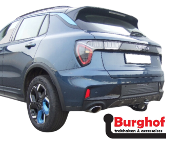 Anhängerkupplung Lynk & Co plug in Hybrid 02 ab 2024 feste Anhängerkupplung