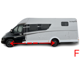 Rimor Seal Camper Ducato Fahrgestell Anhängerkupplung + Rahmen + Kabelsatz und Befestigungsmaterial