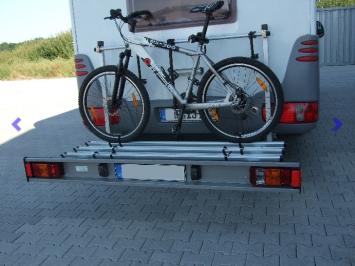 camper fietsendrager voor 3 fietsen of elektrische fietsen