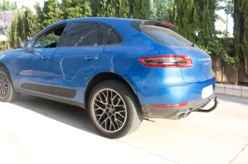 trekhaak verticaal afneembare kogel Porsche macan