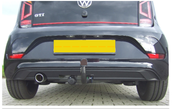 Volkswagen UP GTI Anhängerkupplung Baujahr ab 2017 - Vertikal abnehmbar - Anhängerkupplungen