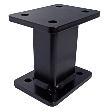 Anhängekupplungsflansch Kugel 4-Loch 75mm Verlängerung universal