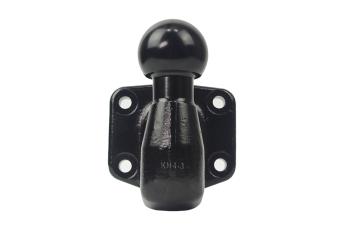 Anhängekugel gewichtet Flanschkugel 4-Loch-Anhängekugel passend für AlKO-Kupplung