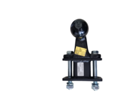 Anhängerkupplungflansch Kugel 2-Loch Verlängerung univeel 100mm