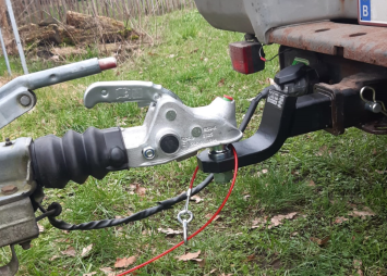 Anhängerkupplung USA PKW-Adapter 50,8 x 50,8 Adapterkupplung AH4-ZK8 | Mit RDW-Zulassung für ALKO-Kupplung