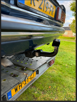 Opel Commodore C abnehmbare Anhängerkupplung