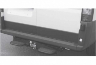 trekhaak opstap trede voor trekhaak bus