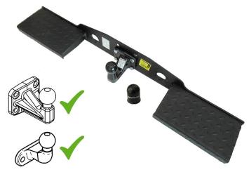 Opstaptreden trekhaak bus camper