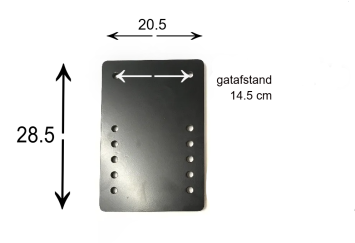 Frame verlenging chassis trekhaak Fiat ducato x250 x290 Citroen jumper Peugeot boxer vanaf 2014