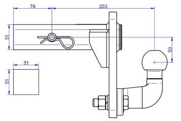 50x50 usa cars koppelstuk