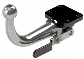 Alfa Romeo GTV Anhängerkupplung Modelljahr 1995-2005 horizontal abnehmbar