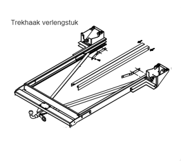 trekhaak Bürstner duacto 1994 tot 2005